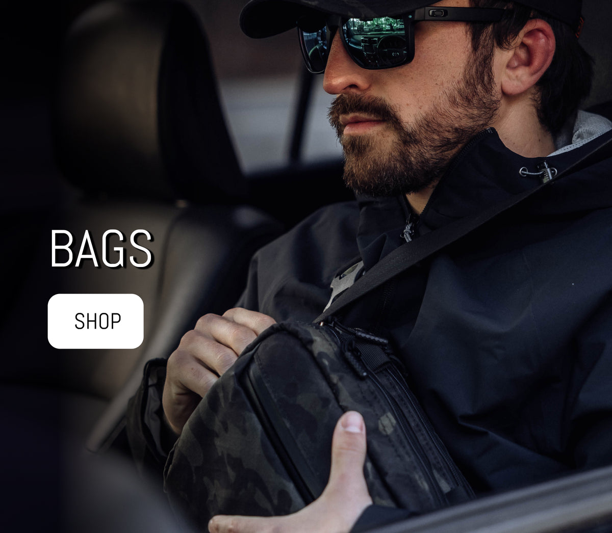 945 Industries concealment bag with built-in holster