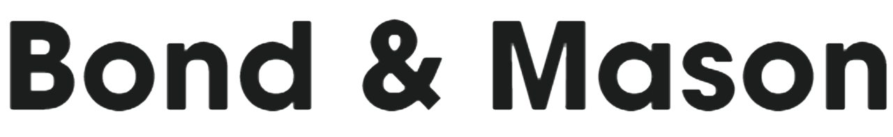 Bond & Mason vegan leather bags brand logo