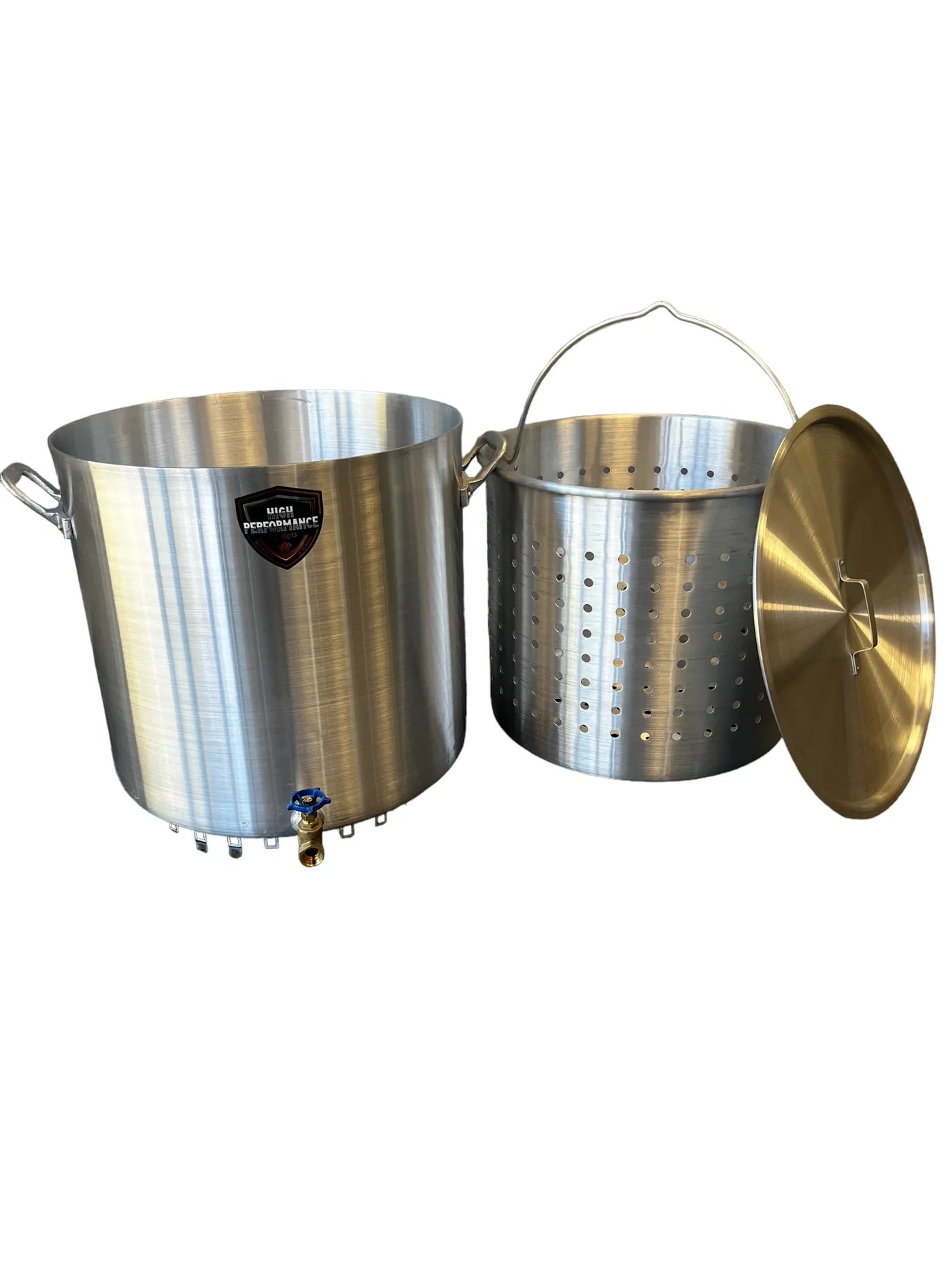 High Performance Cookers powered seafood boiling pot with burner
