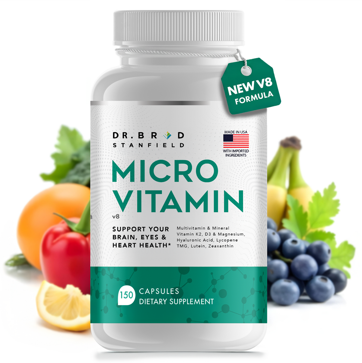 MicroVitamin multivitamin product packaging