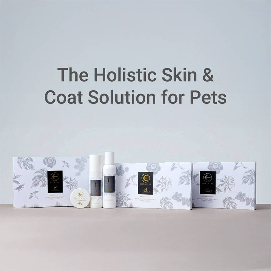 MIRANEST pet supplement and skincare products