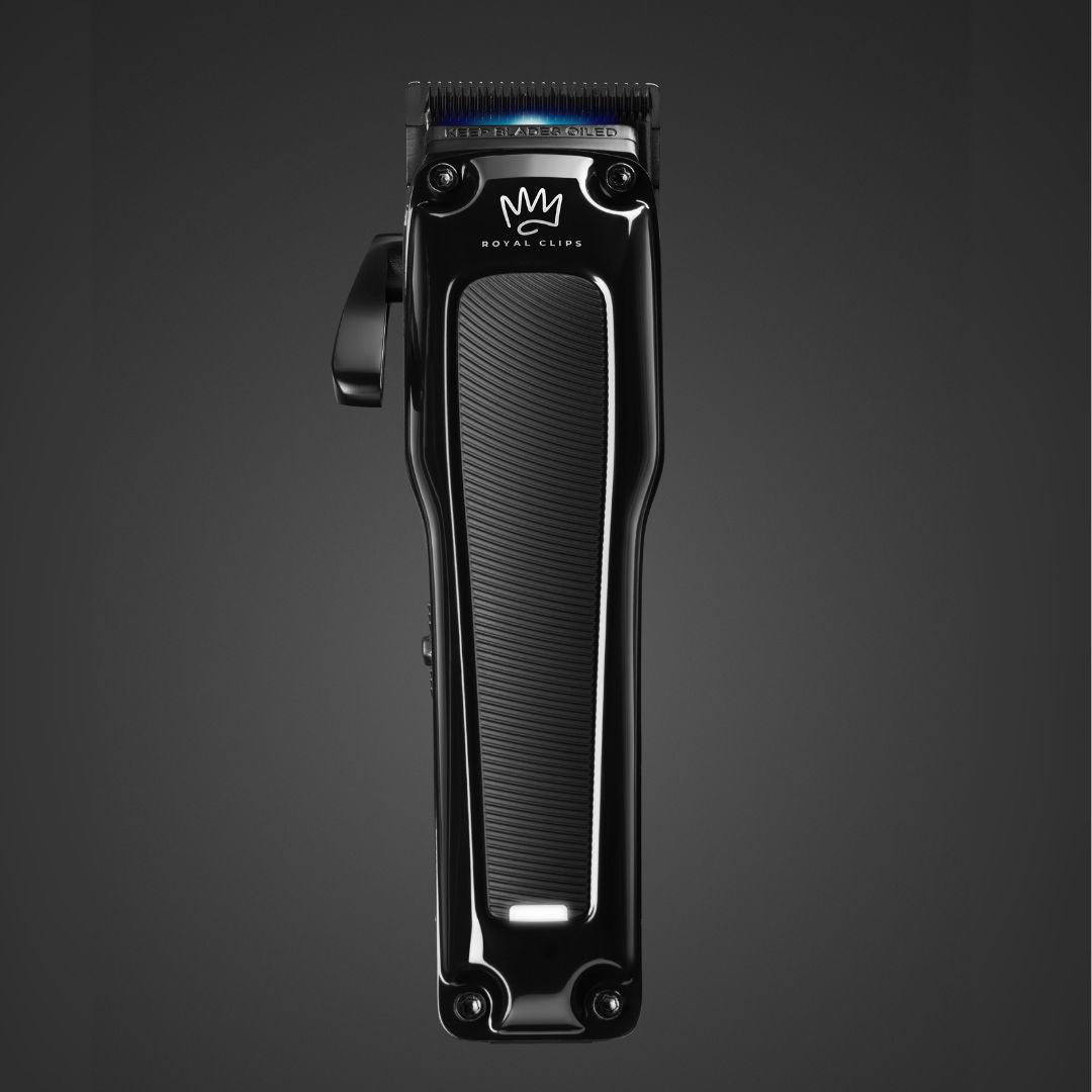 Individual Royal Clips tools — clipper, trimmer, and shaver